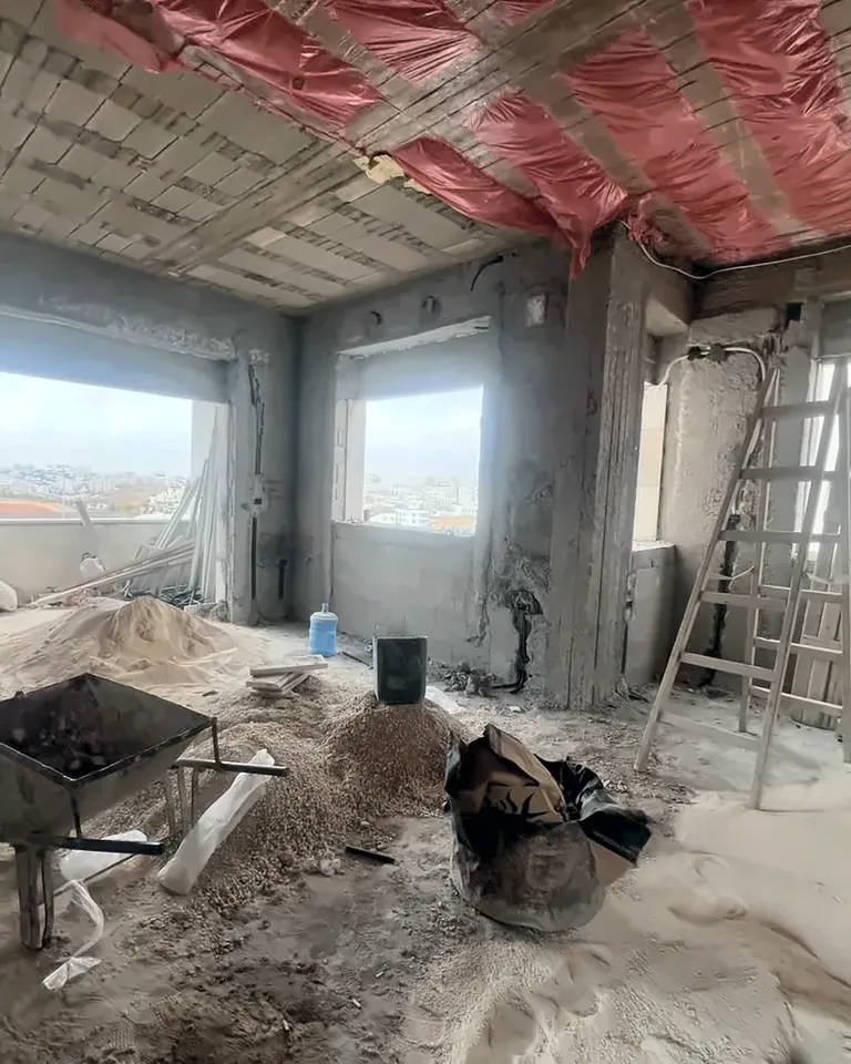 مشروع جديد على الطوب قبل التمديد، صورة ١ من ٢٢